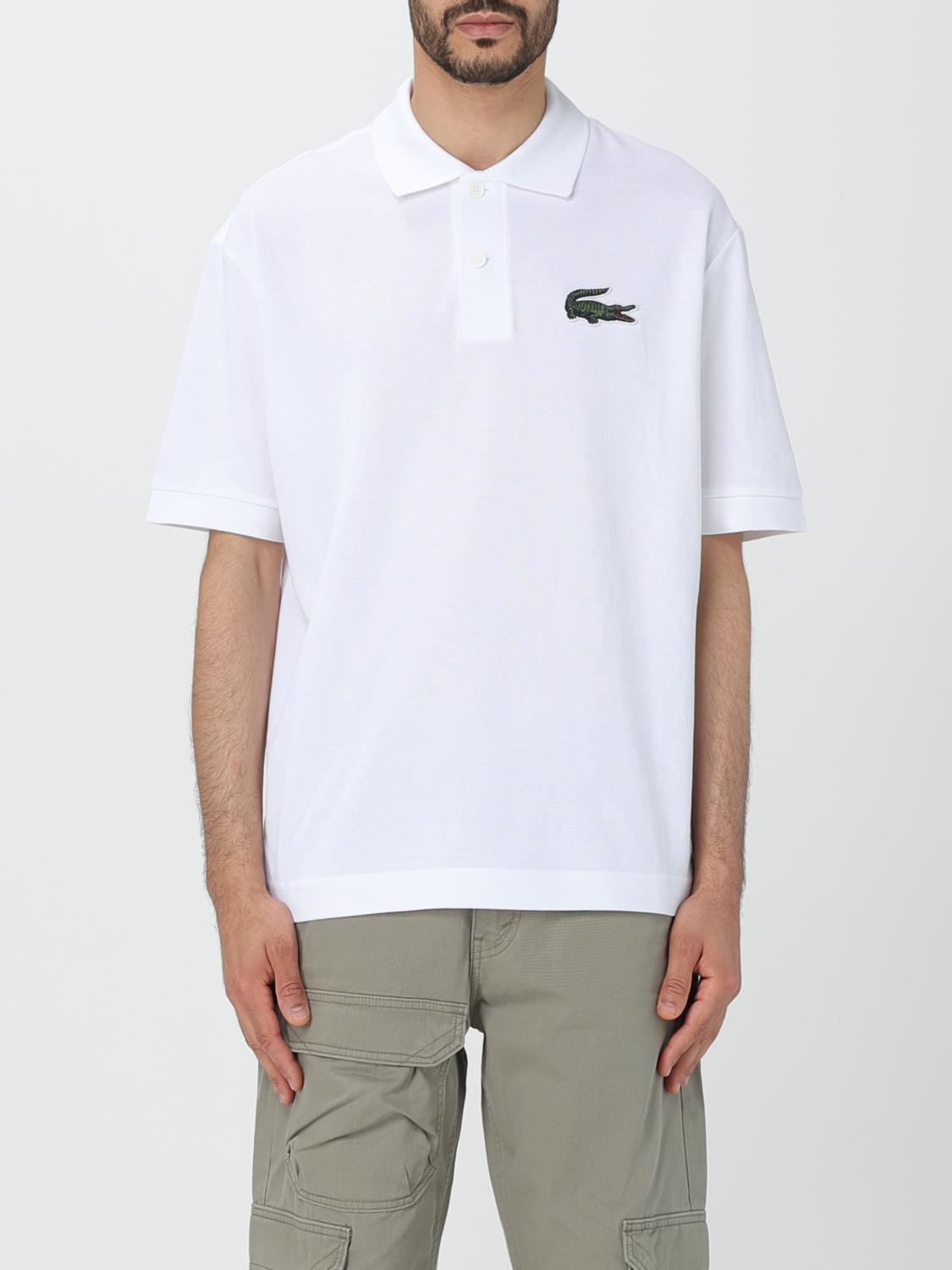 LACOSTE POLO SHIRT: Polo shirt men Lacoste, White - Img 1