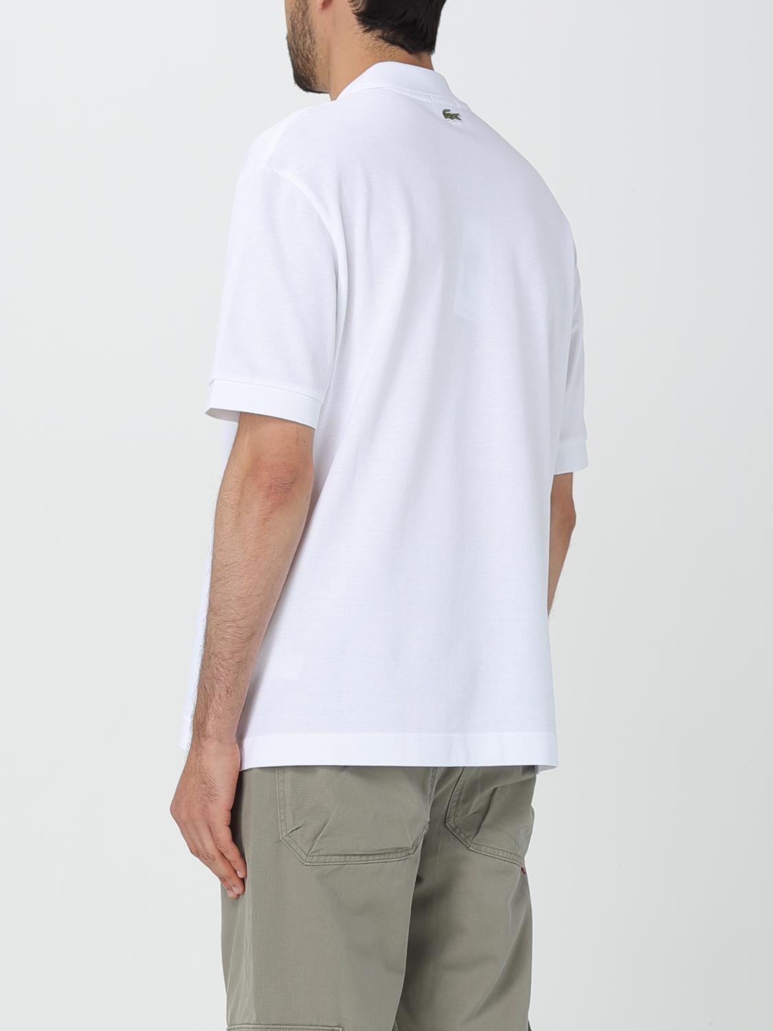 LACOSTE POLO SHIRT: Polo shirt men Lacoste, White - Img 2