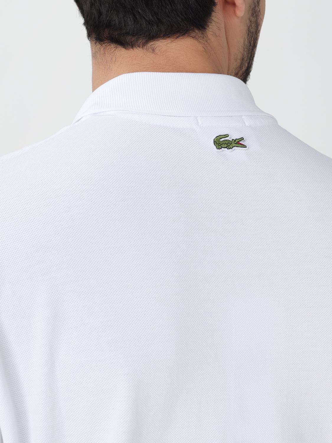 LACOSTE POLO SHIRT: Polo shirt men Lacoste, White - Img 3