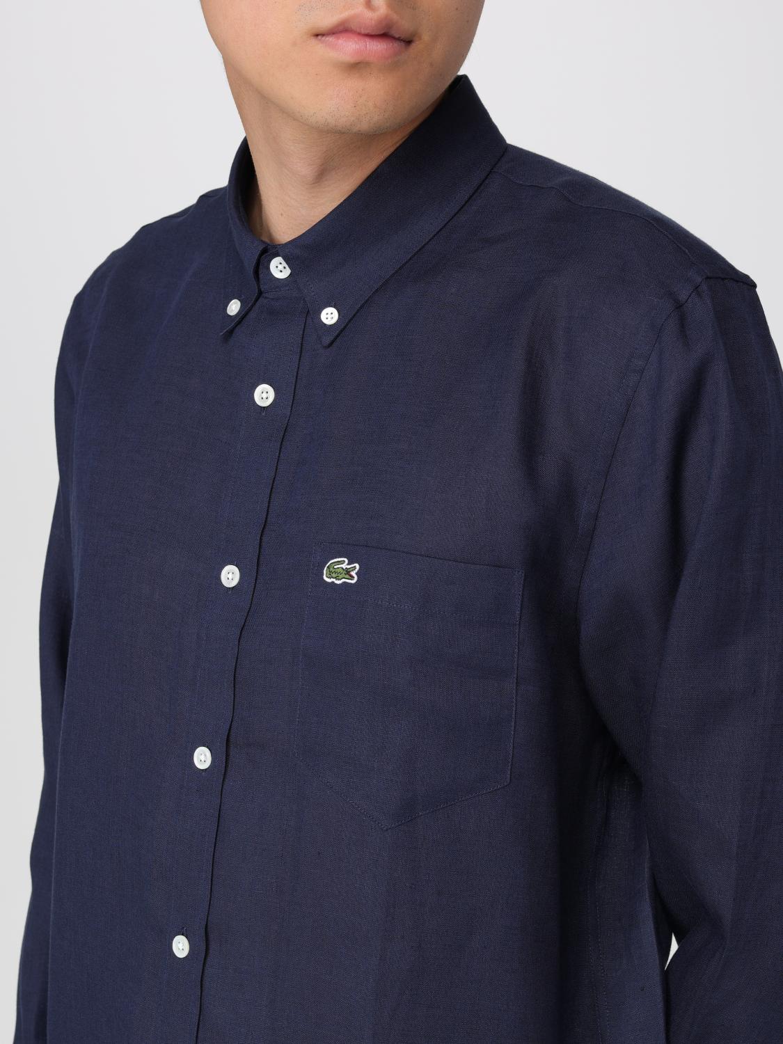 LACOSTE HEMD: Hemd herren Lacoste, Navy - Img 3