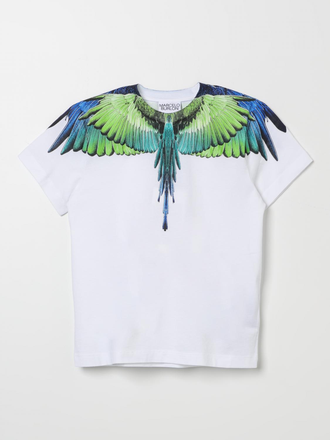 New Marcelo Burlon Kids Camajuan T-Shirt store