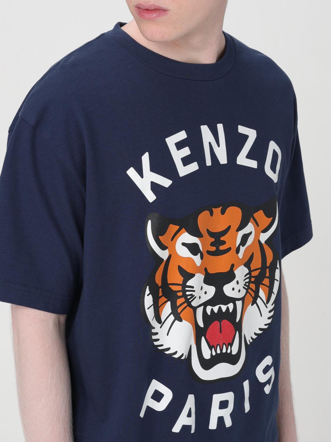KENZO T-SHIRT: T-shirt men Kenzo, Blue - Img 5