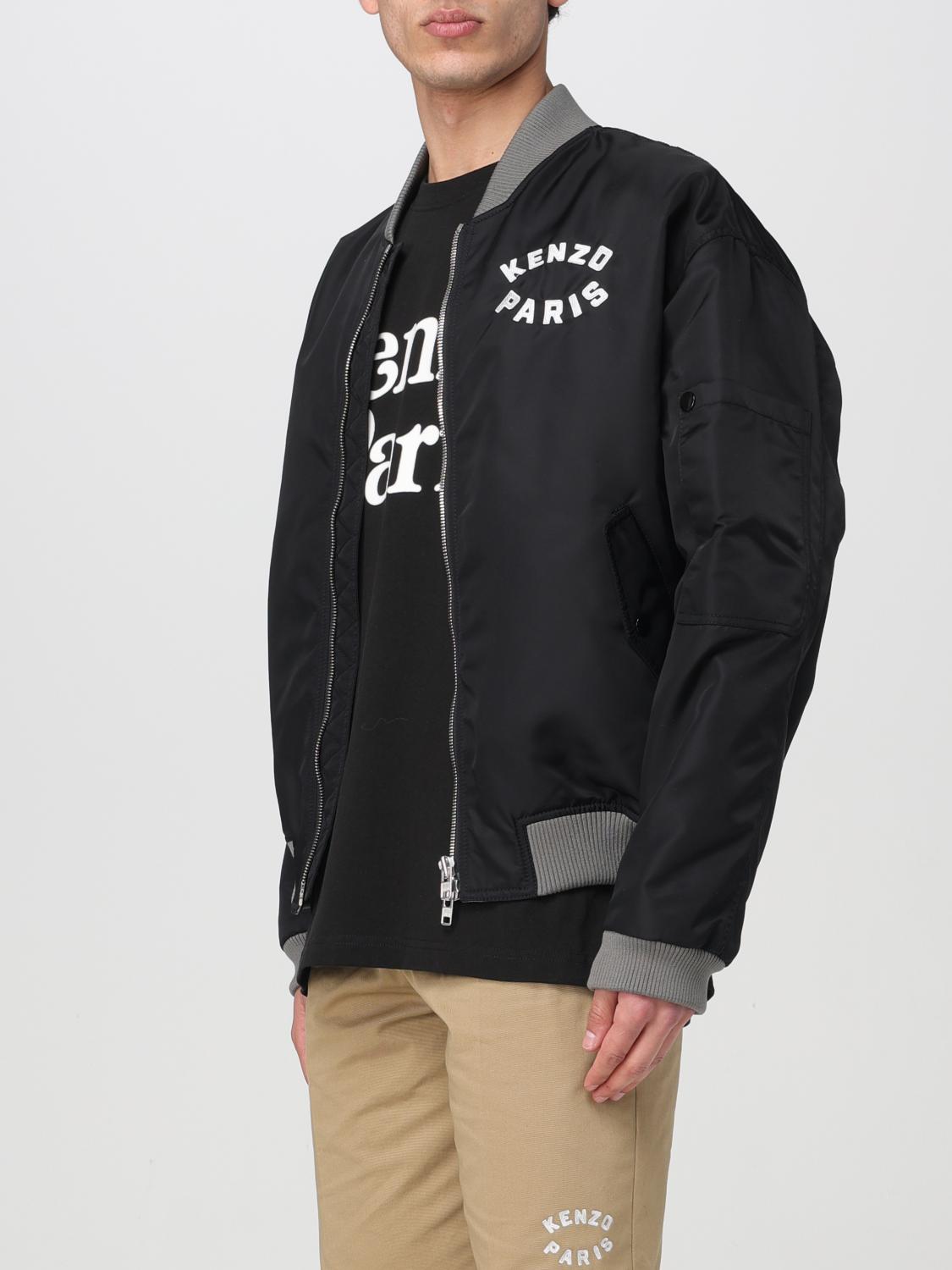 Kenzo ジャケット メンズ - ブラック | FE55BL1279OC | GIGLIO.COM