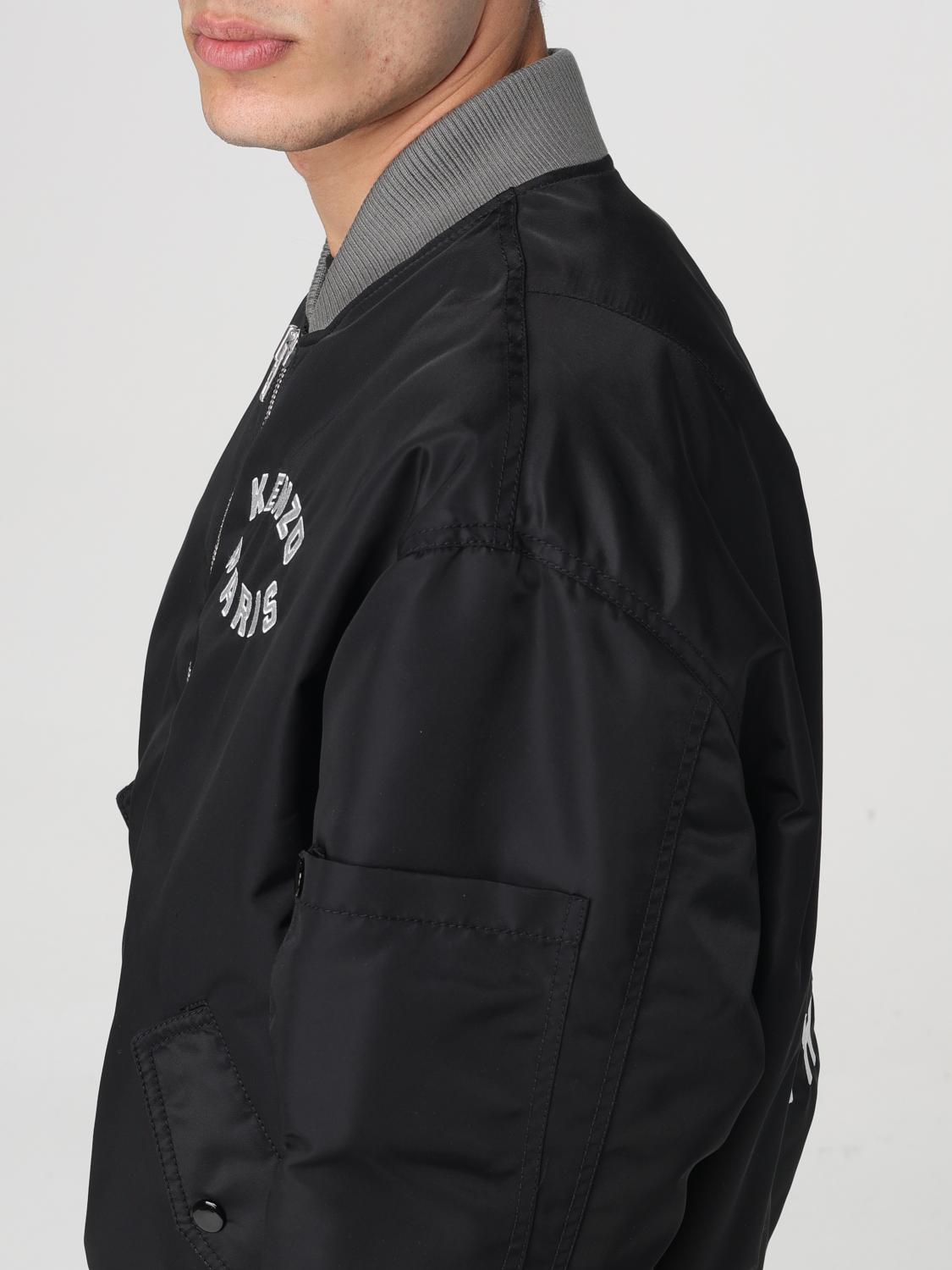 Kenzo ジャケット メンズ - ブラック | FE55BL1279OC | GIGLIO.COM