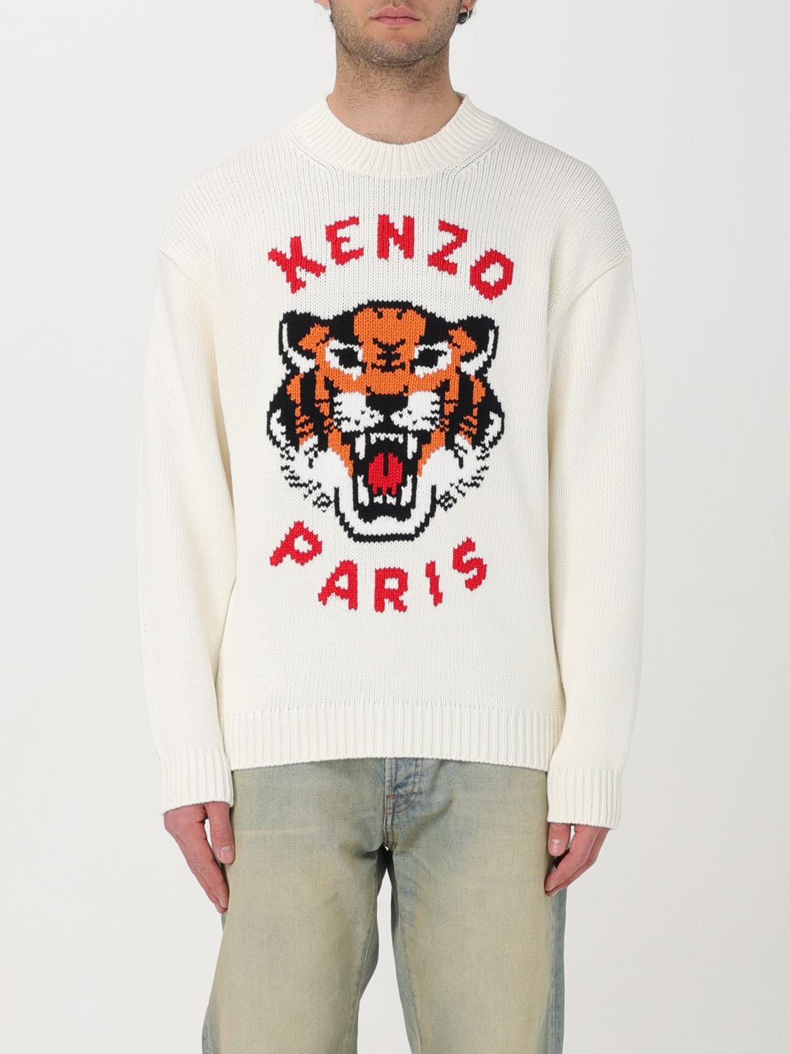 Kenzo Sweater men - White | FE58PU0143LD | GIGLIO.COM
