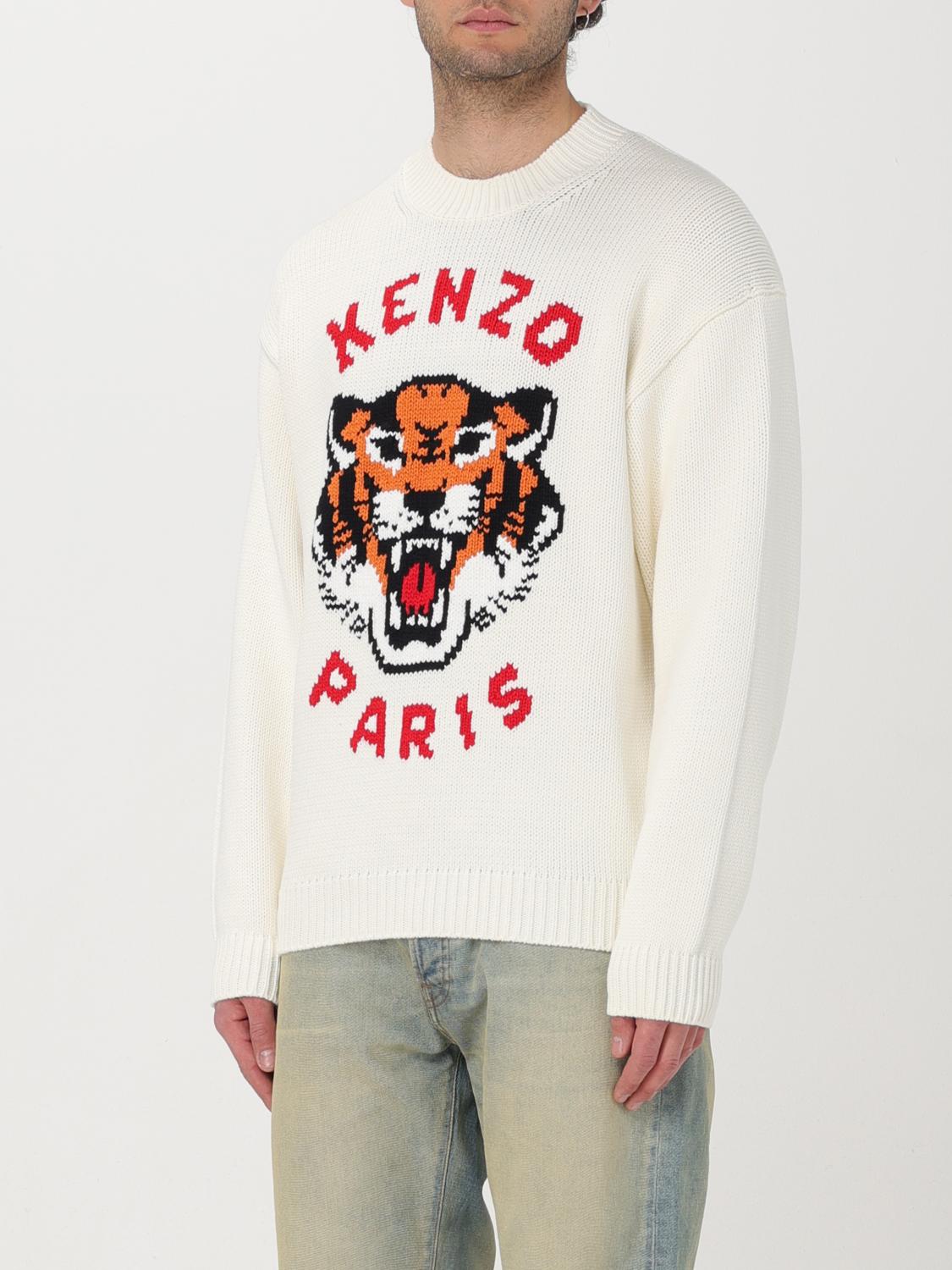 KENZO PULL: Pull homme Kenzo, Blanc - Img 4