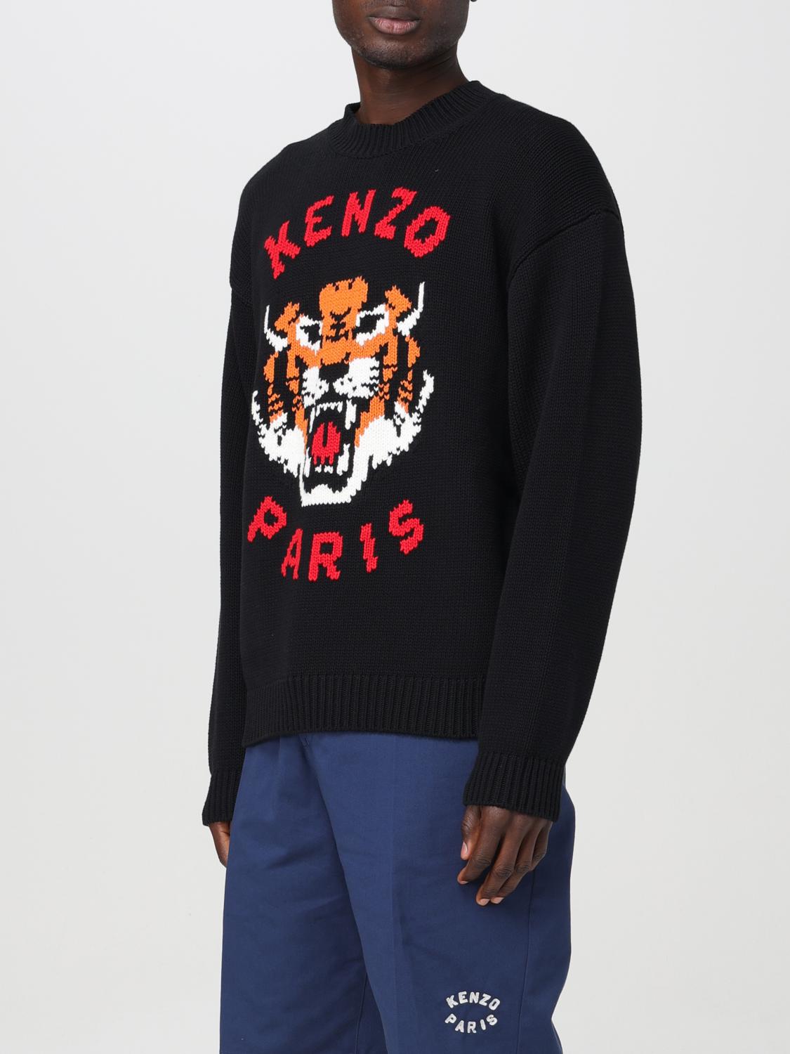 KENZO SWEATER: Sweater men Kenzo, Black - Img 4