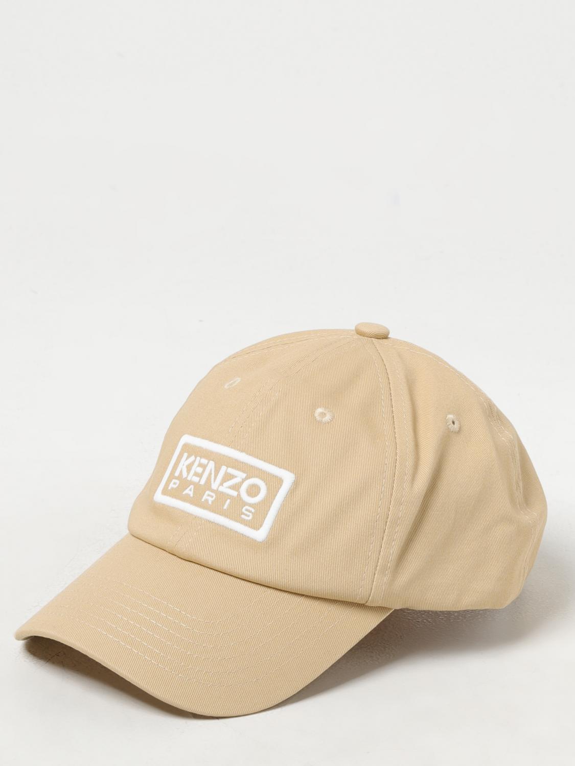 KENZO HAT: Hat men Kenzo, Beige - Img 1