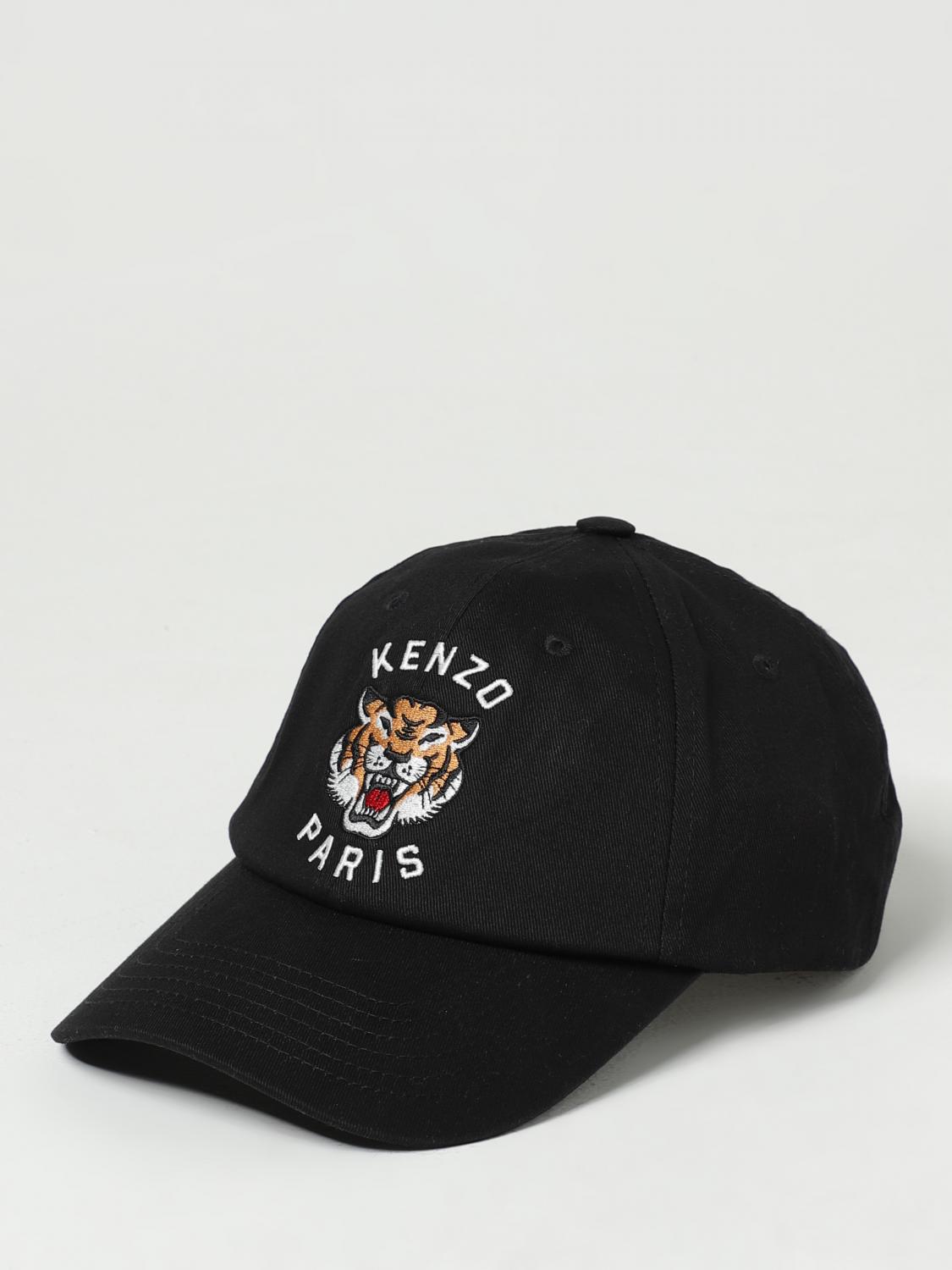 Kenzo 帽子 メンズ - ブラック | FE58AC611F47 | GIGLIO.COM