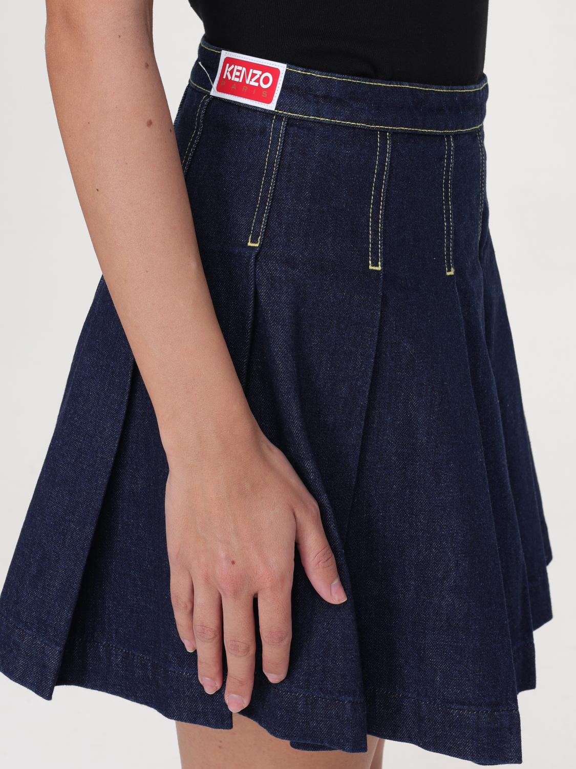 KENZO GONNA: Gonna Kenzo in denim , Denim - Img 5