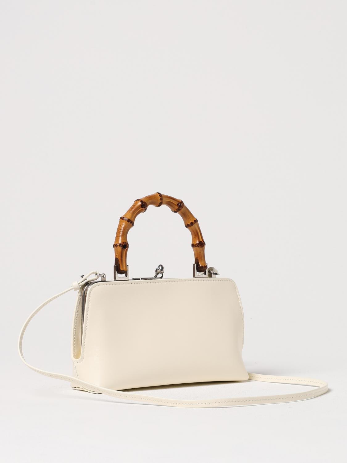 JIL SANDER MINI SAC À MAIN: Sac porté épaule femme Jil Sander, Ivoir - Img 3