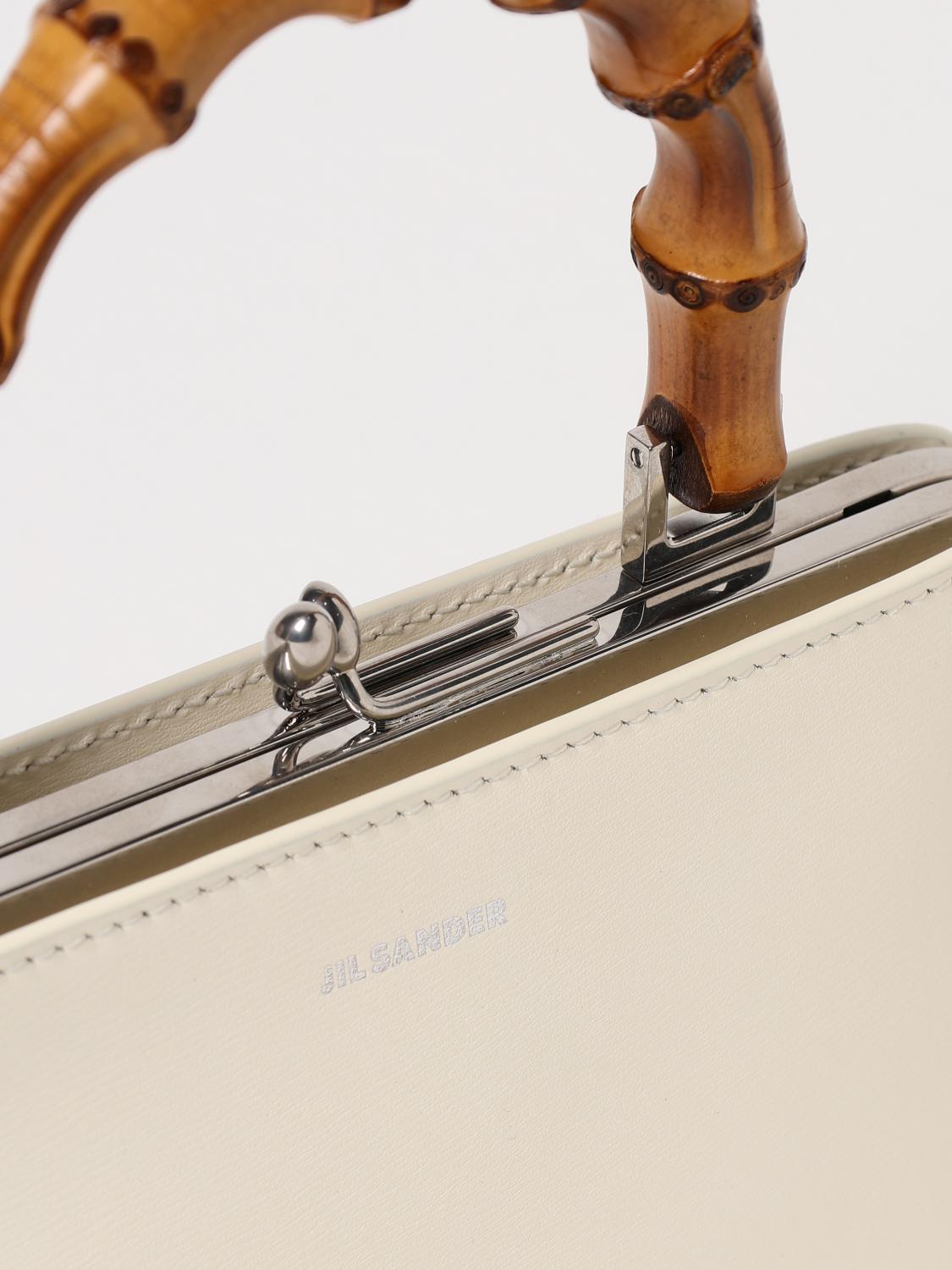 JIL SANDER MINI BAG: Shoulder bag woman Jil Sander, Ivory - Img 4