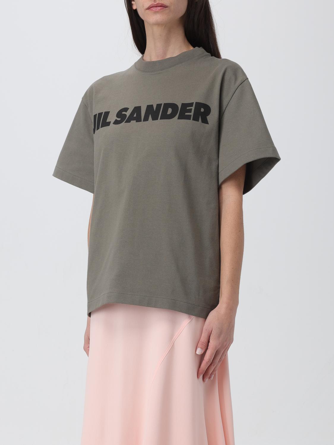 Jil Sander T-shirt woman - Green | J02GC0001J20215 | GIGLIO.COM