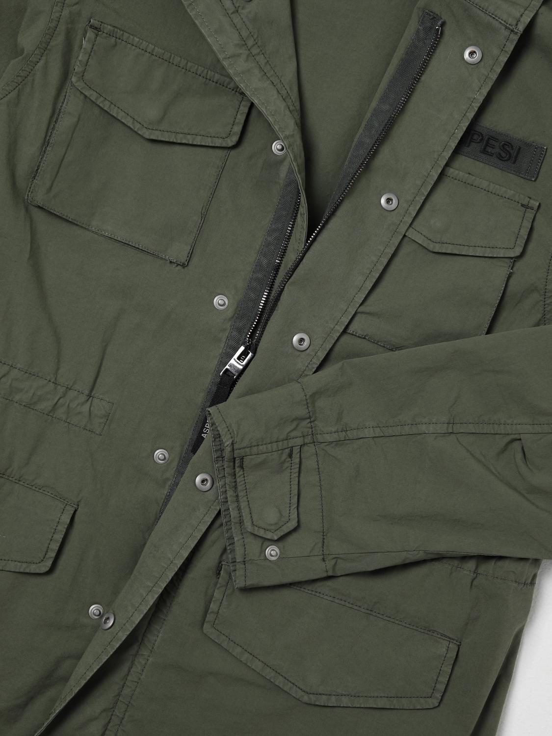 ASPESI JACKET: Jacket kids Aspesi, Military - Img 3