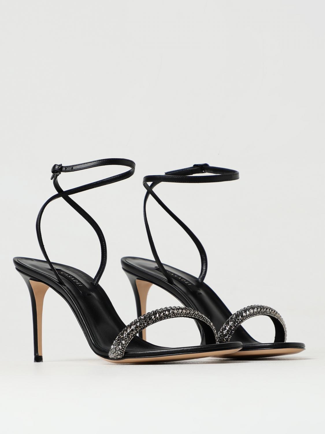 CASADEI HEELED SANDALS: Shoes woman Casadei, Black - Img 2