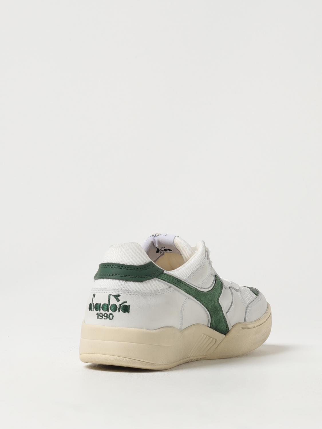 DIADORA HERITAGE SNEAKERS: Sneakers B.560 Diadora Heritage in pelle used e mesh, Fantasia - Img 3