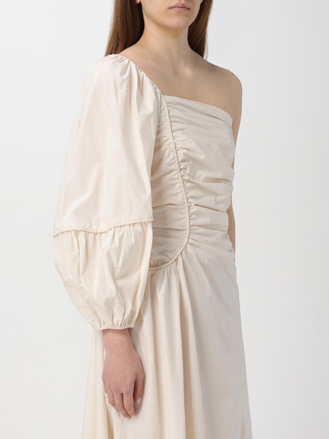 MEIMEIJ DRESS: Dress woman Meimeij, Cream - Img 4