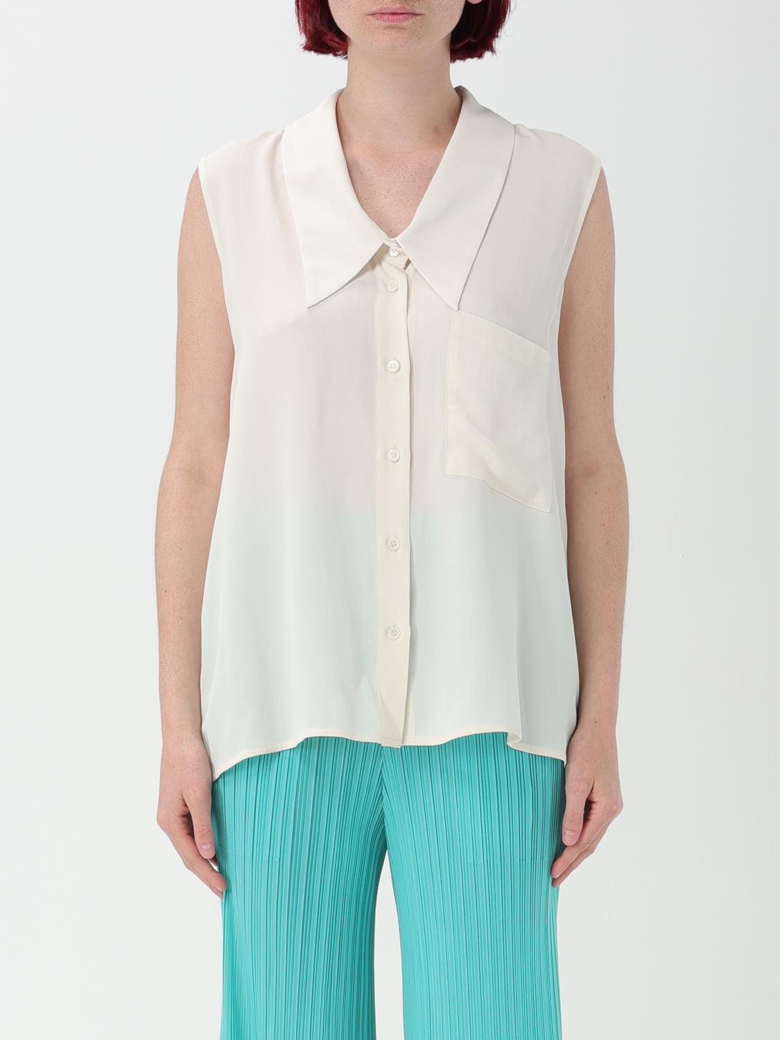 MEIMEIJ HEMDBLUSE: Hemdbluse damen Meimeij, Cream - Img 1
