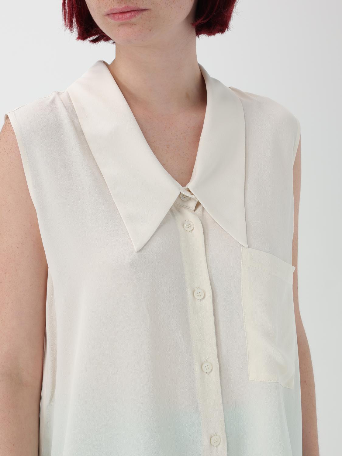 MEIMEIJ HEMDBLUSE: Hemdbluse damen Meimeij, Cream - Img 3