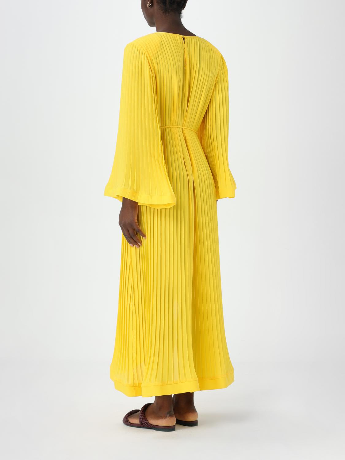 Meimeij Dress woman - Yellow | M4EH05 | GIGLIO.COM