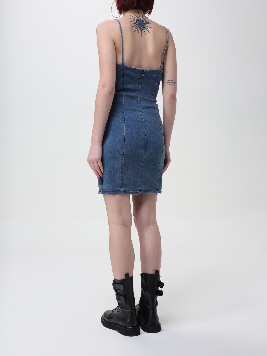 Rotate Dress woman - Denim | 1120231826 | GIGLIO.COM