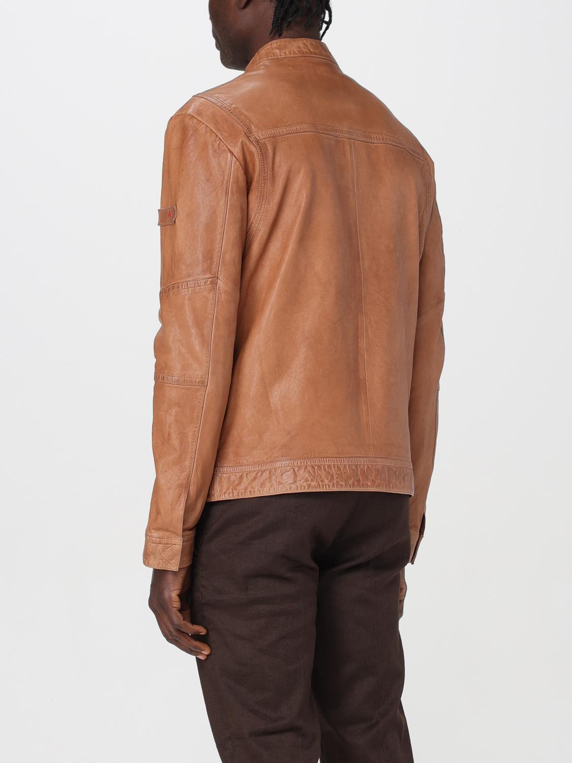 Peuterey レザージャケット PEUTEREY ブラックレザージャケット S