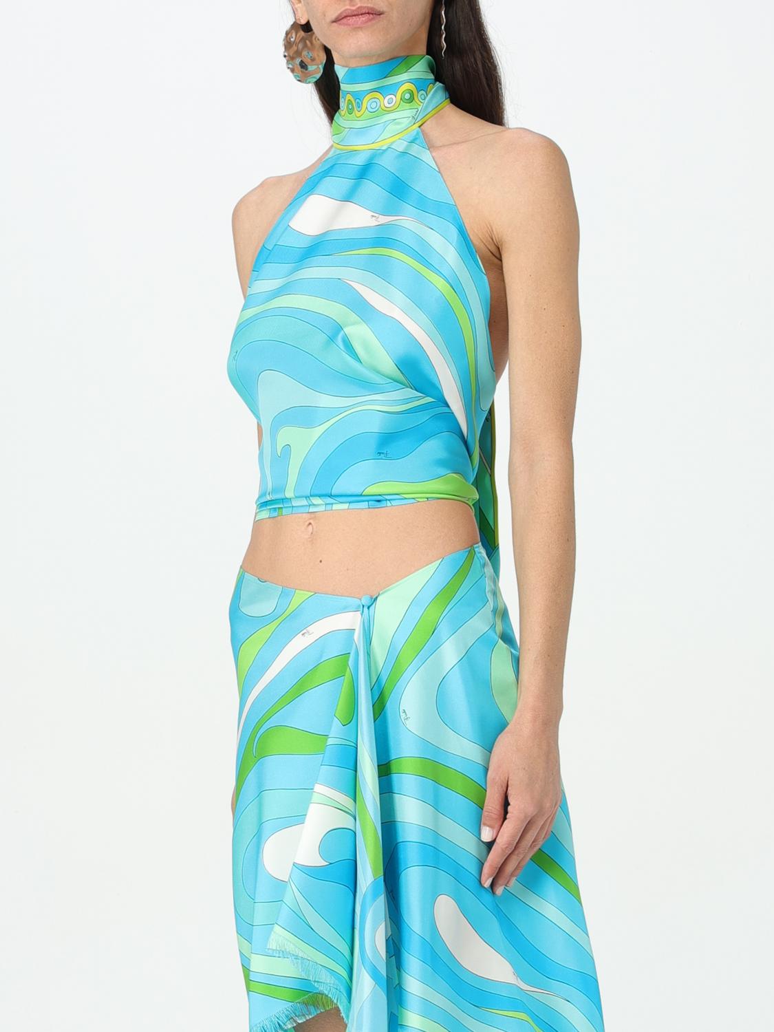 定価約4.5万円 新品 EMILIO PUCCI ノースリーブトップス XS 定価約4.5 新品 EMILIO PUCCI ノースリーブトップス XS 【公式通販】