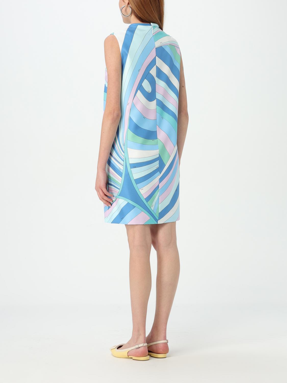 Pucci Dress woman - Gnawed Blue | 4HRG084H751 | GIGLIO.COM