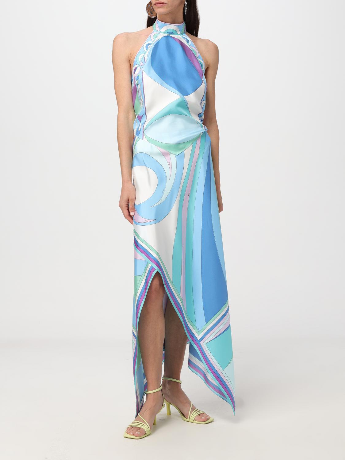 Pucci Top woman - Gnawed Blue | 4HRM034H781 | GIGLIO.COM