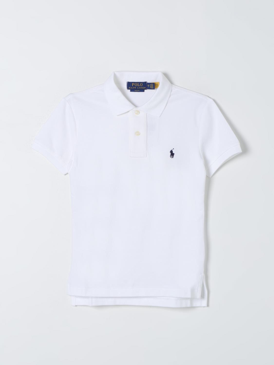 POLO RALPH LAUREN 폴로 셔츠: 폴로 셔츠 남아 Polo Ralph Lauren, 화이트 - Img 1