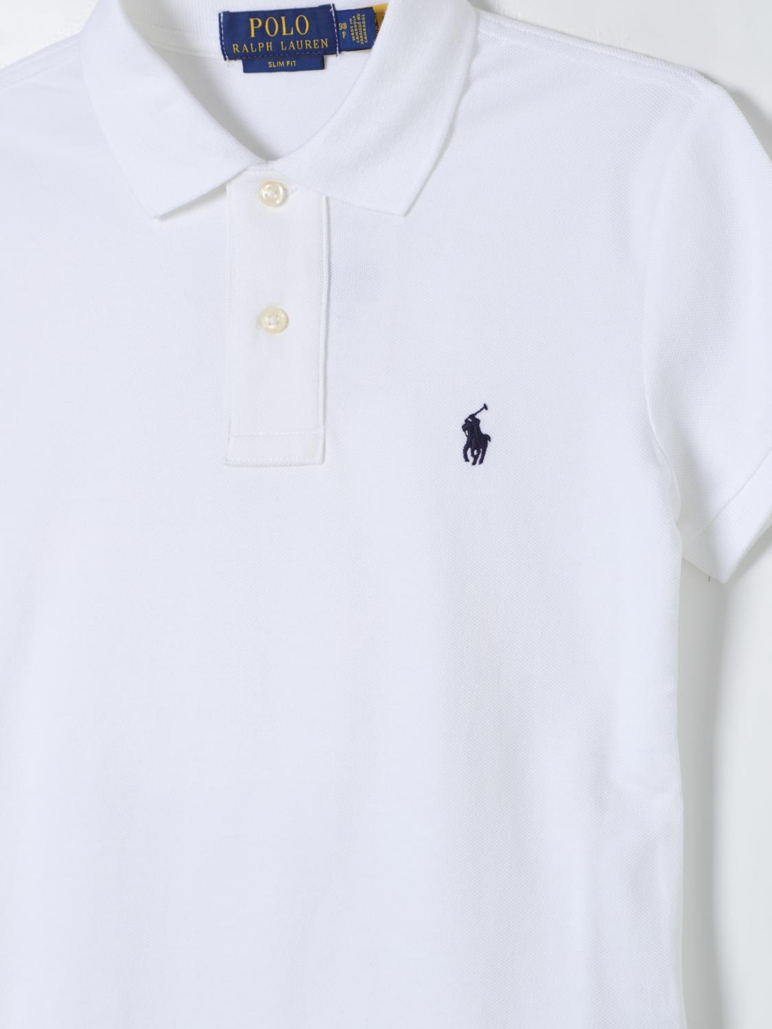 POLO RALPH LAUREN 폴로 셔츠: 폴로 셔츠 남아 Polo Ralph Lauren, 화이트 - Img 3