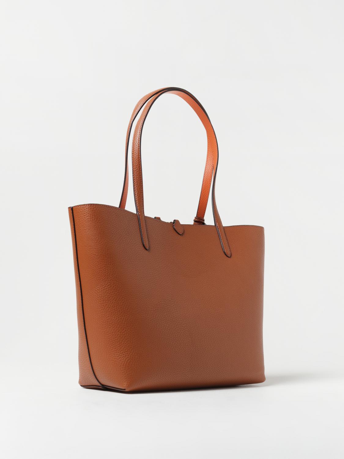 Bolsos Ralph Lauren Outlet Bolso Ralph Lauren Con Detalles Mujer  Wellington Shoulder En Marrón Bolsos Lauren El Corte Ingles