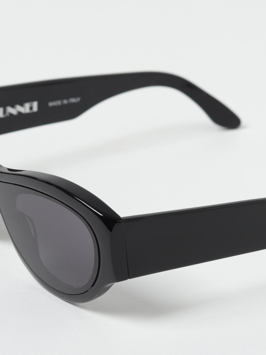 サングラス SUNNEI Woman Sunglasses Black MACCXEYW005D 001 Sunnei sunglasses women's black color MACCXEYW005 at PRM US