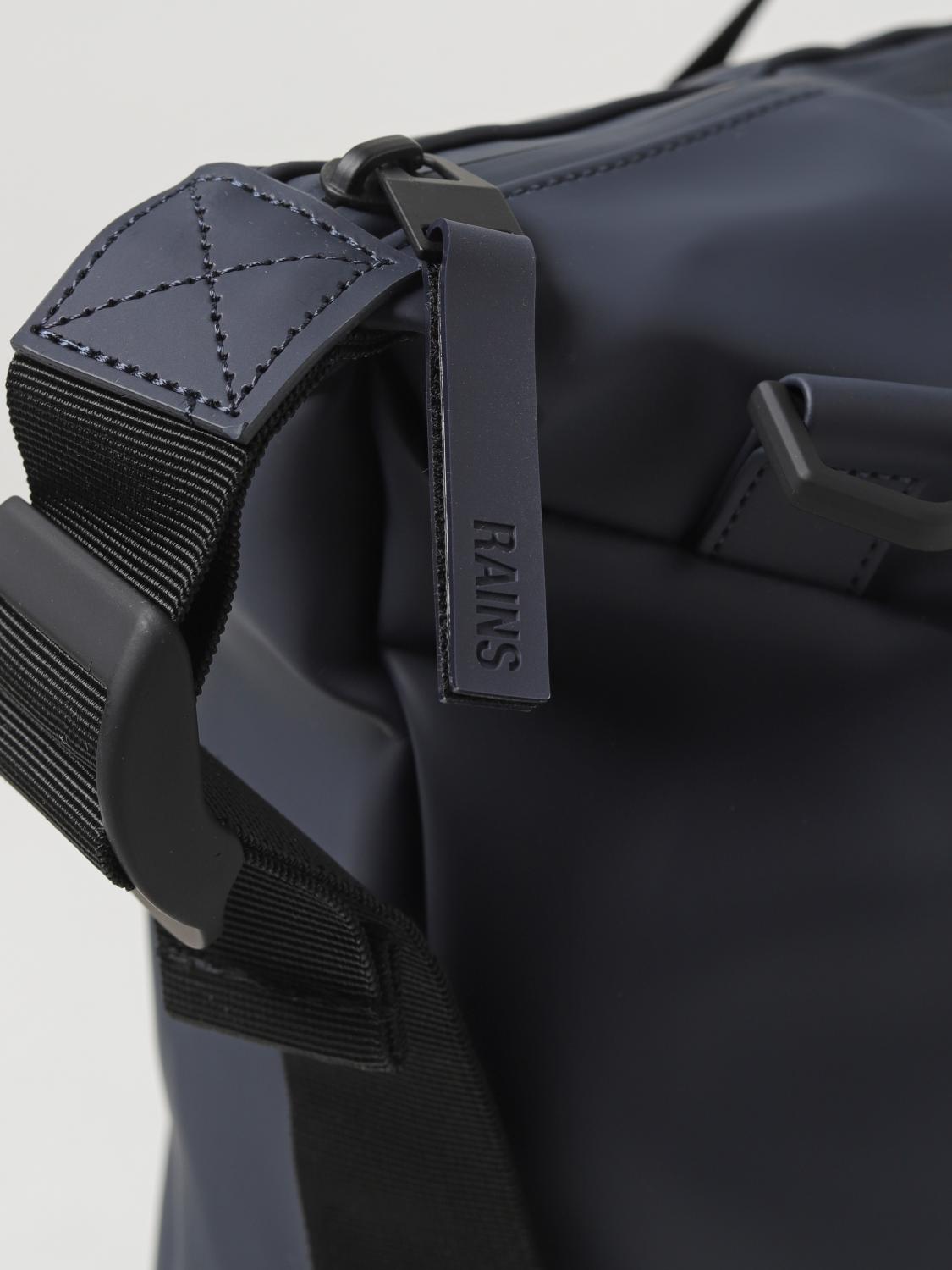 RAINS VALIGIA: Borsone Hilo Rains in tessuto gommato, Blue - Img 3