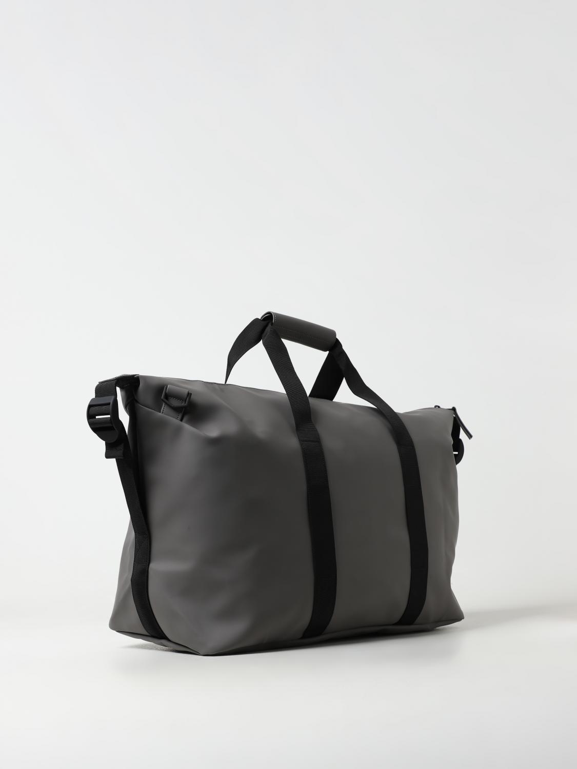 RAINS VALIGIA: Borsone Hilo Rains in tessuto gommato, Grigio - Img 2