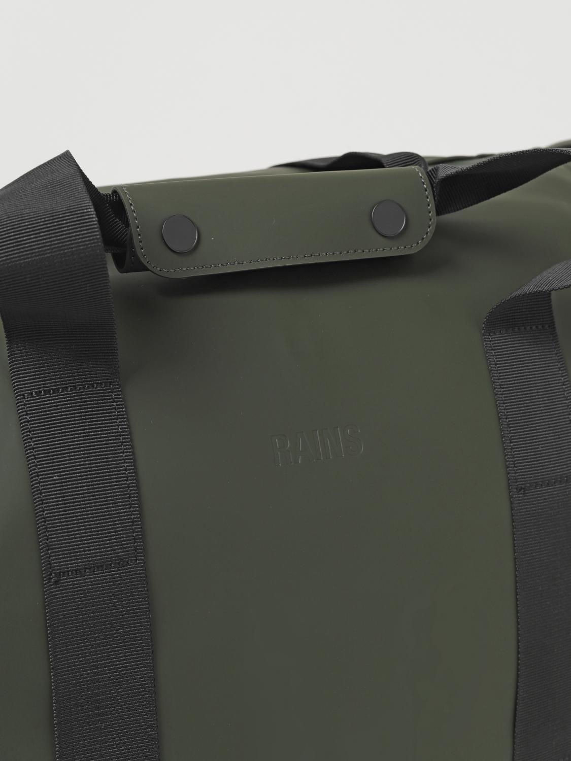 RAINS VALIGIA: Borsone Hilo Rains in tessuto gommato, Militare - Img 3