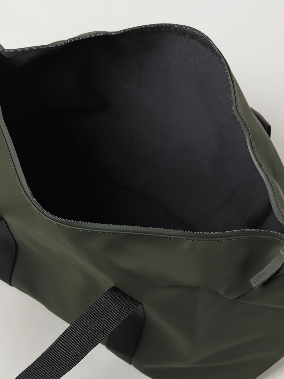 RAINS VALIGIA: Borsone Hilo Rains in tessuto gommato, Militare - Img 4