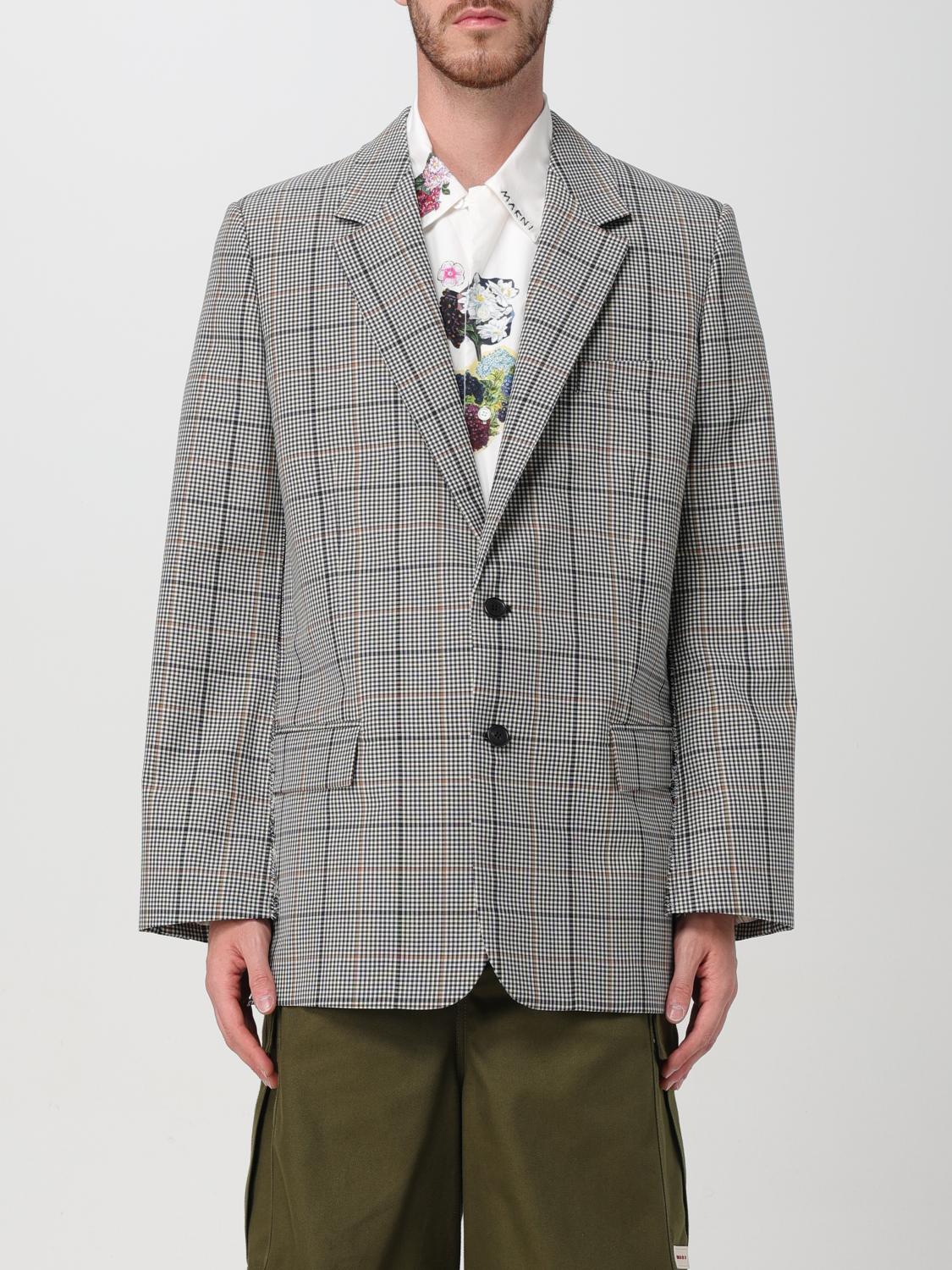 MARNI BLAZER: Blazer men Marni, Blue - Img 1