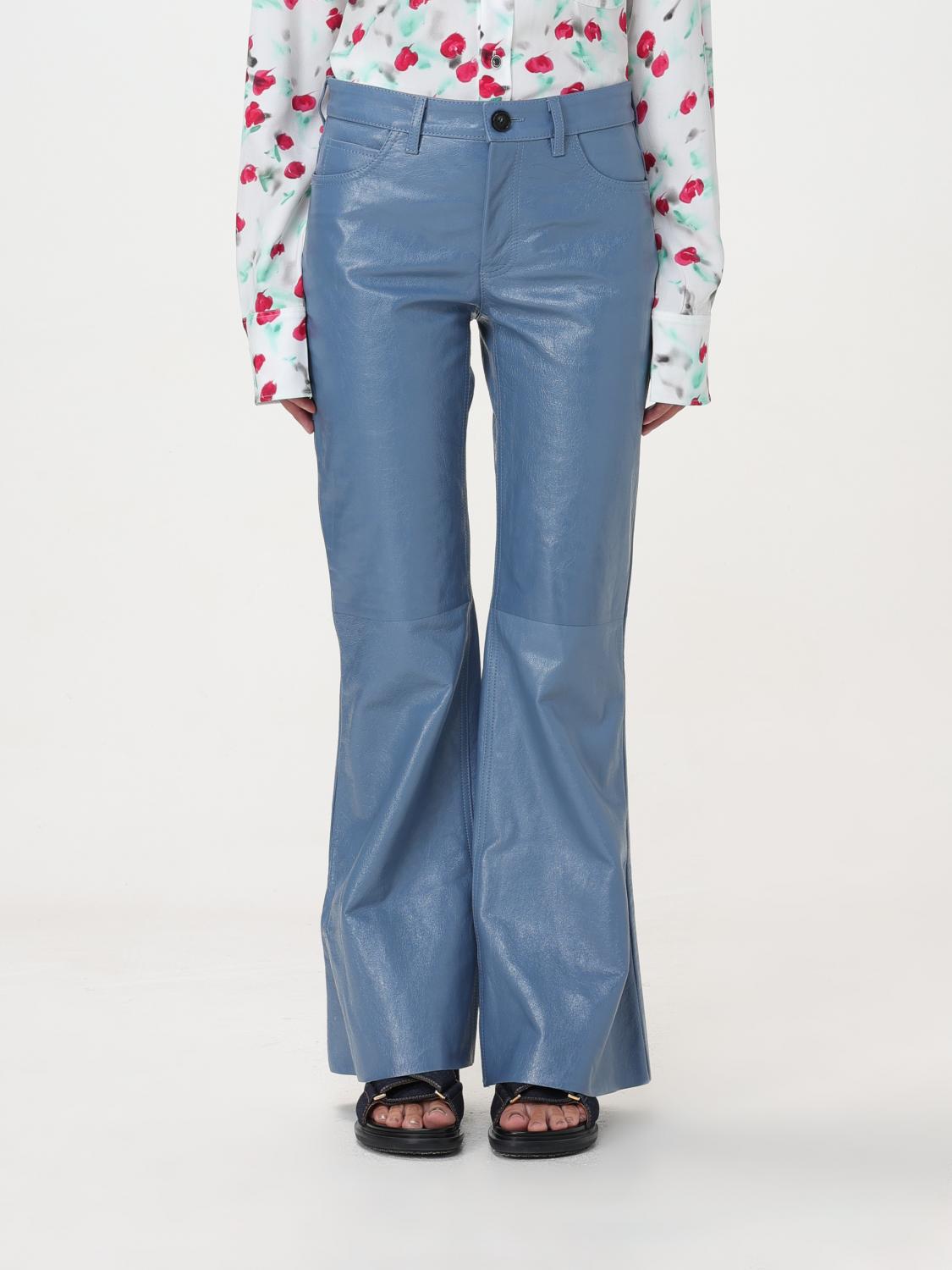 パンツ MARNI Woman Pants Gnawed Blue PAJD0514Q2USCX34 PCB44 MARNI: Pants woman - Gnawed Blue | Marni pants
