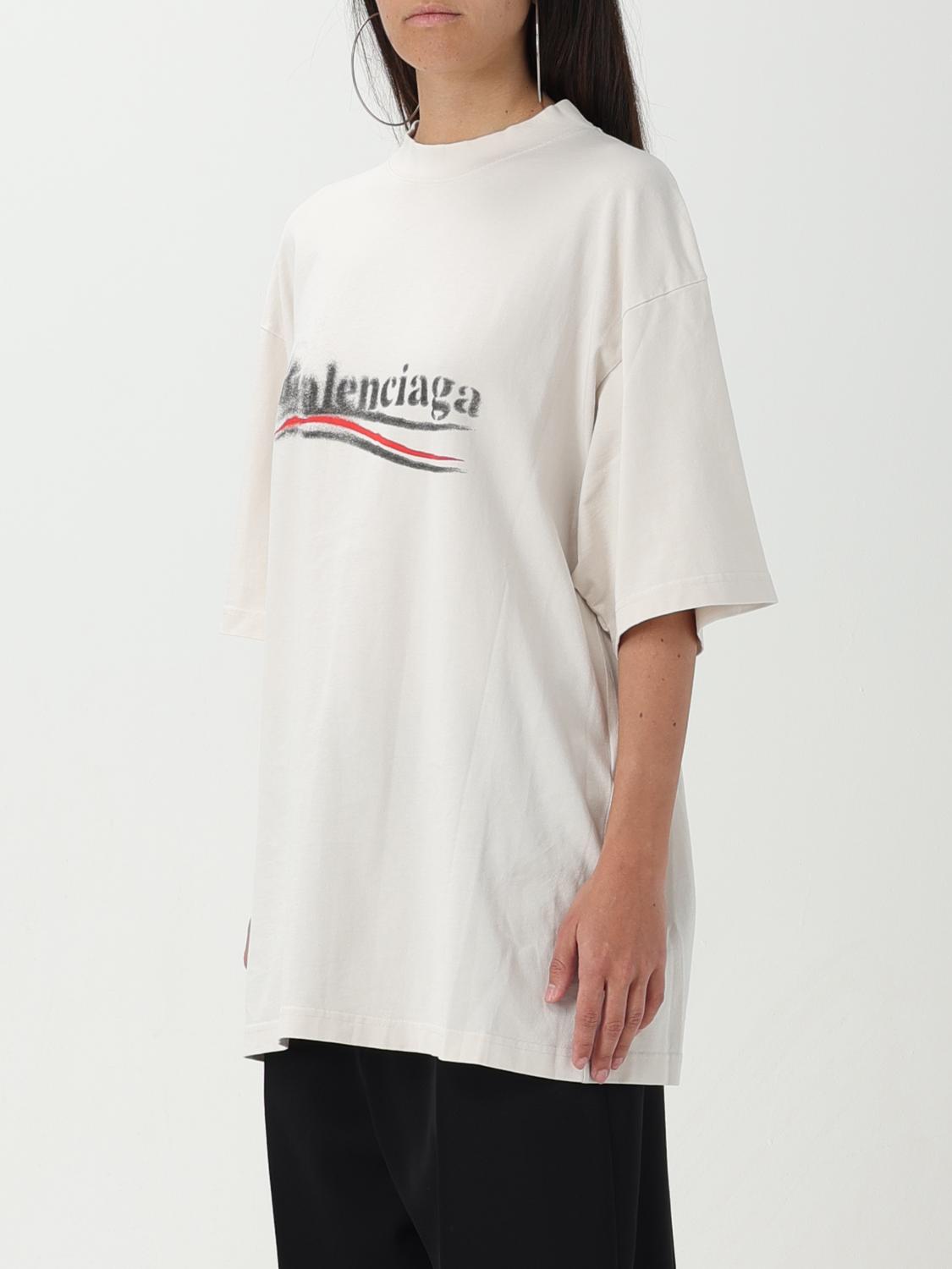 Balenciaga men's t-shirt - White | 764235 TQVI5 | GIGLIO.COM