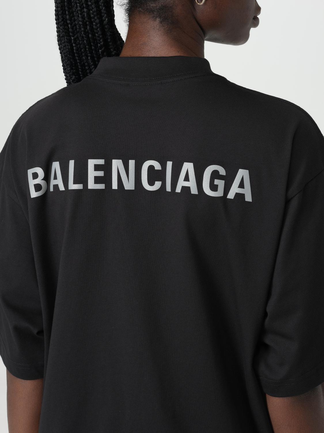 Balenciaga Tシャツ レディース - ブラック | 764235 TQVN1 | GIGLIO.COM