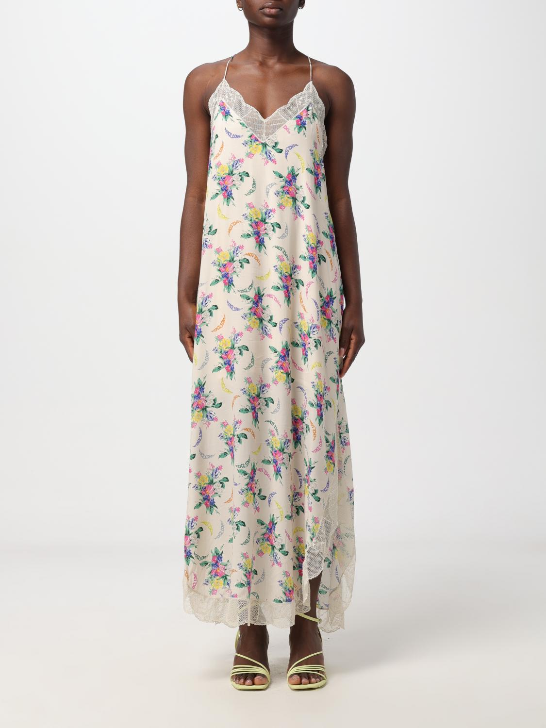 ZADIG & VOLTAIRE: Dress woman - Yellow Cream | Zadig