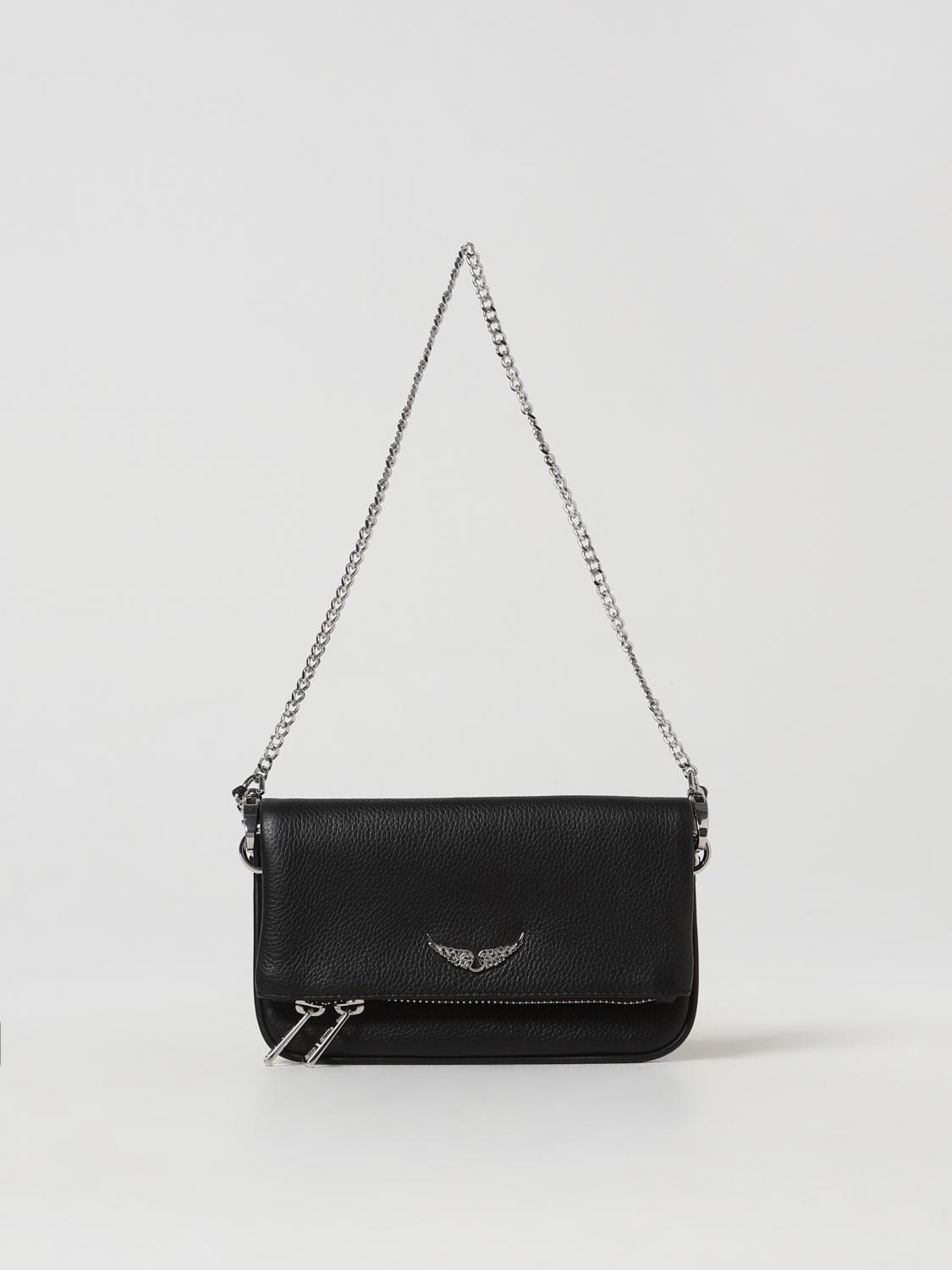 ZADIG & VOLTAIRE 黒 レザー バッグ ZADIG & VOLTAIRE 黒 レザー バッグ