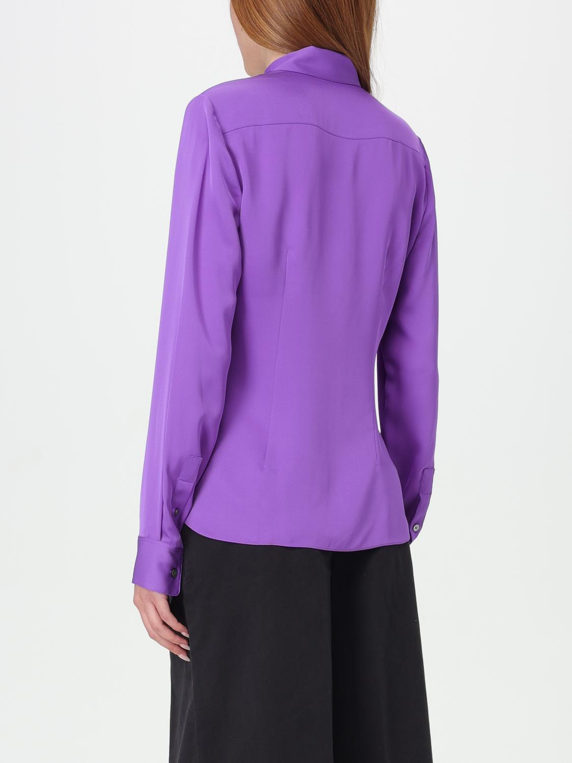 THEORY CAMICIA: Camicia Theory in seta , Peonia - Img 2