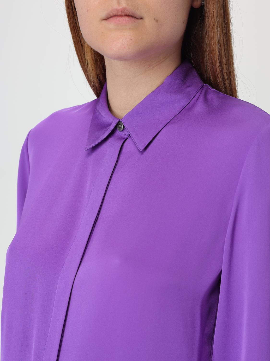 THEORY CAMICIA: Camicia Theory in seta , Peonia - Img 3