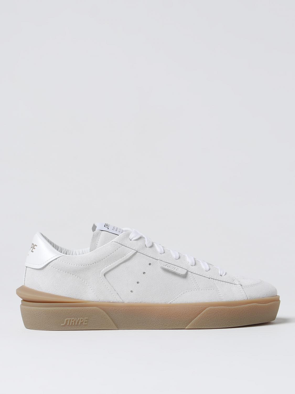 STRYPE SNEAKERS: Sneakers Strype in camoscio , Ghiaccio - Img 1
