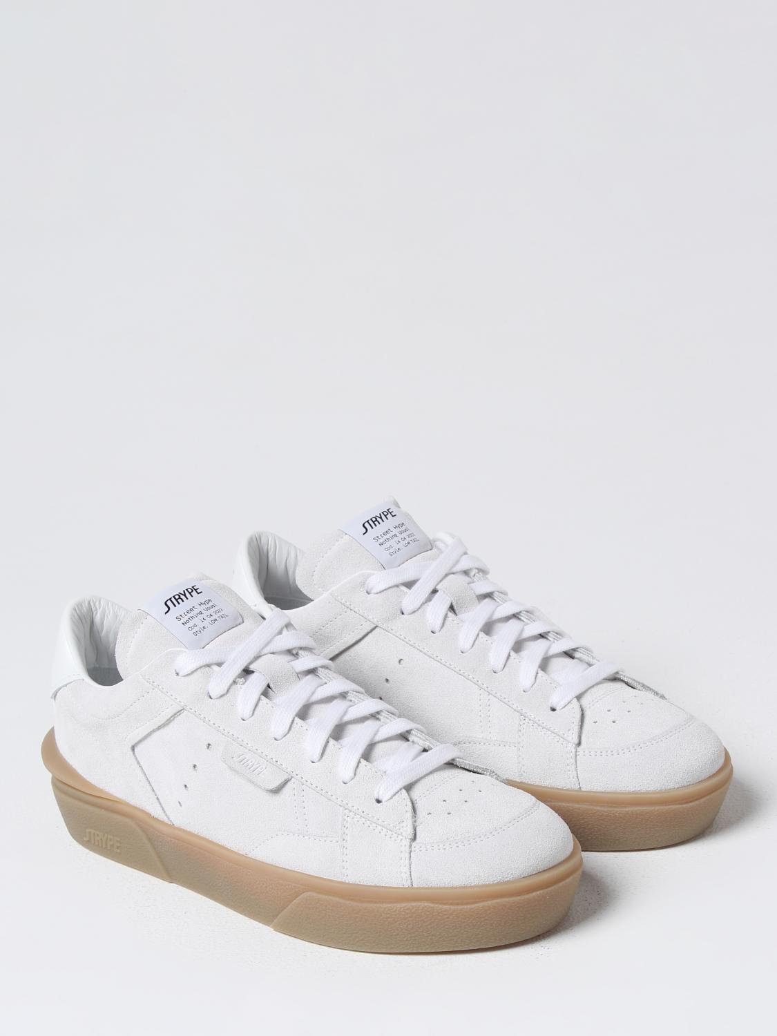 STRYPE SNEAKERS: Sneakers Strype in camoscio , Ghiaccio - Img 2