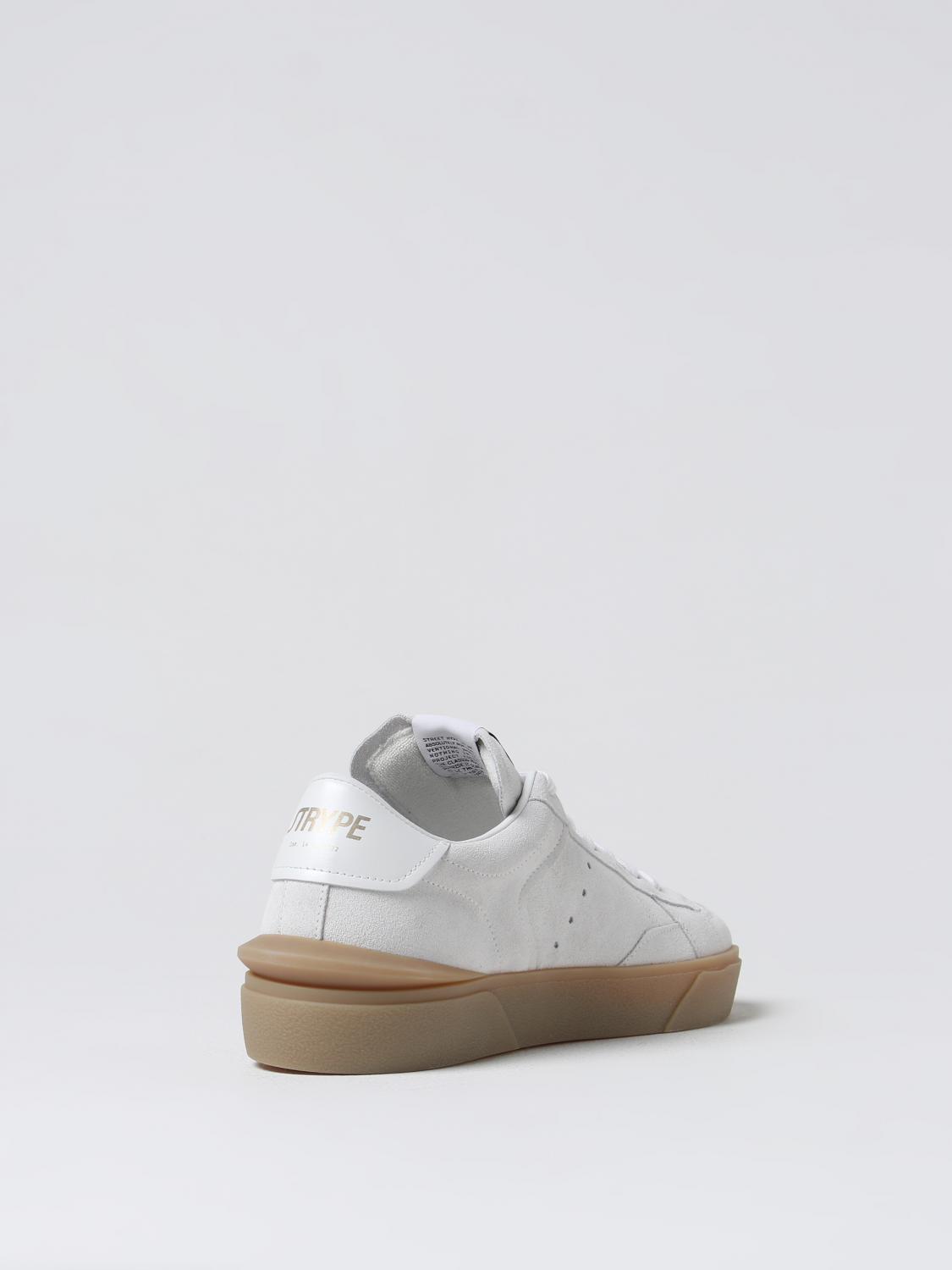 STRYPE SNEAKERS: Sneakers Strype in camoscio , Ghiaccio - Img 3