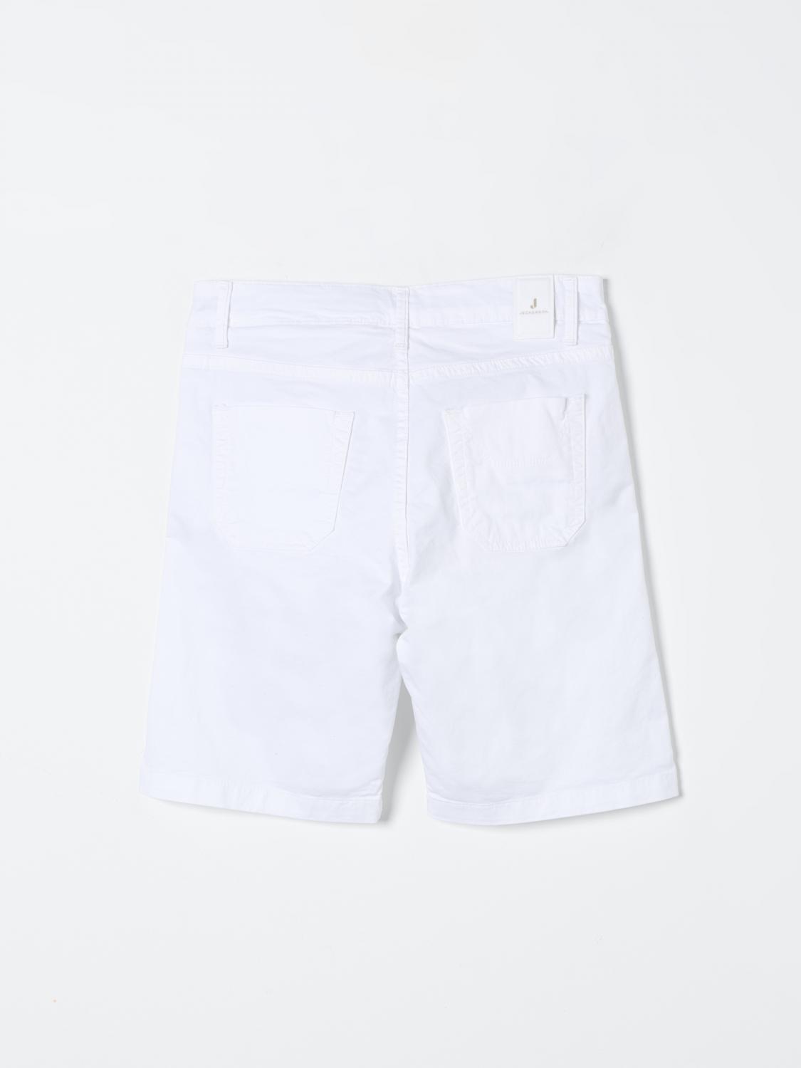 JECKERSON SHORTS: Shorts kids Jeckerson, White - Img 2