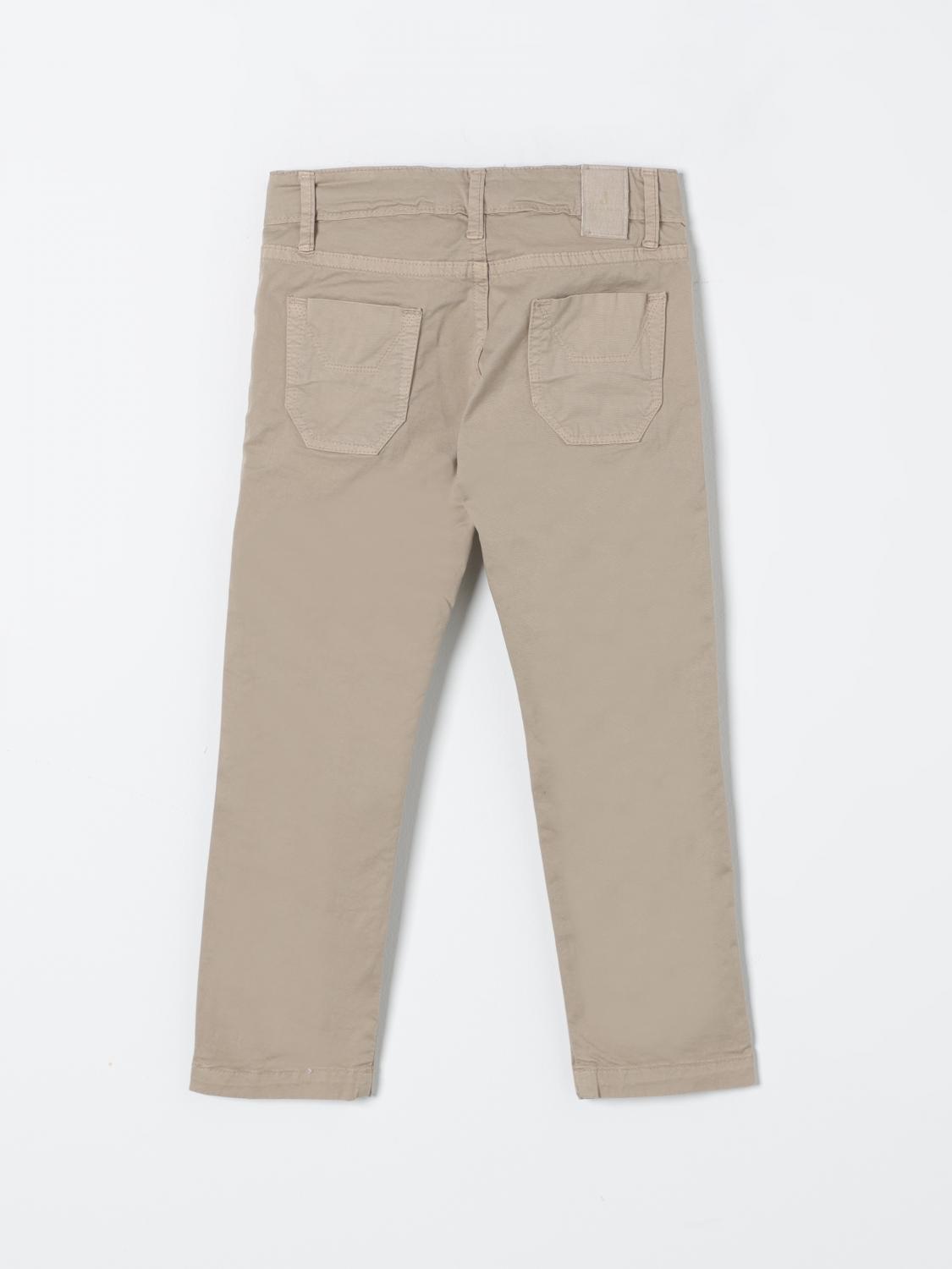 JECKERSON 裤子: 裤子 儿童 Jeckerson, 米色 - Img 2